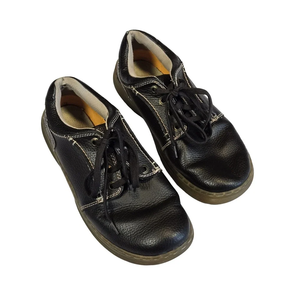 Dr. Martens Rockland black leather oxford mens shoes / US M 10